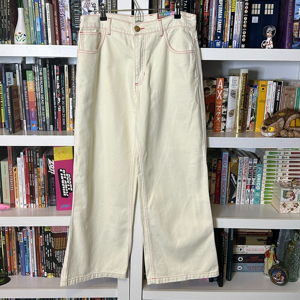 Big Bud Press Vintage White Denim Jeans